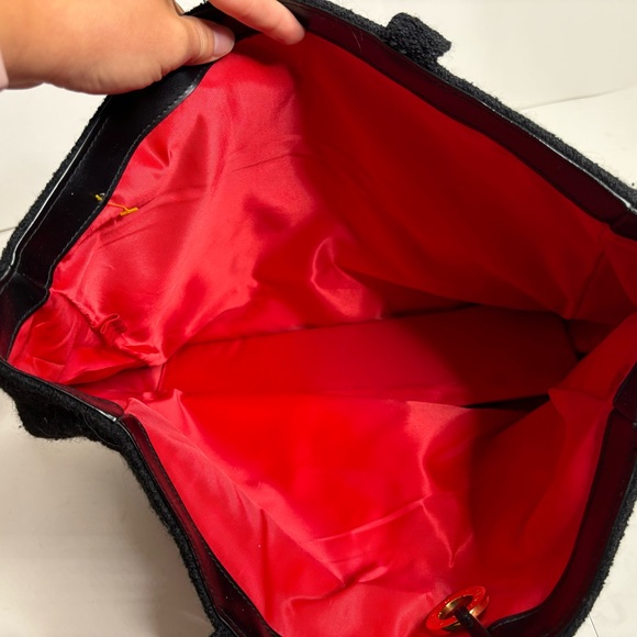 Givenchy parfums wool tote bag charcoal - Picture 2 of 4